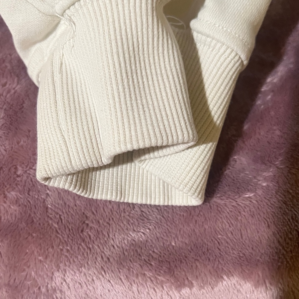 Fabletics Cream Sweatshirt - Picture 3 of 6
